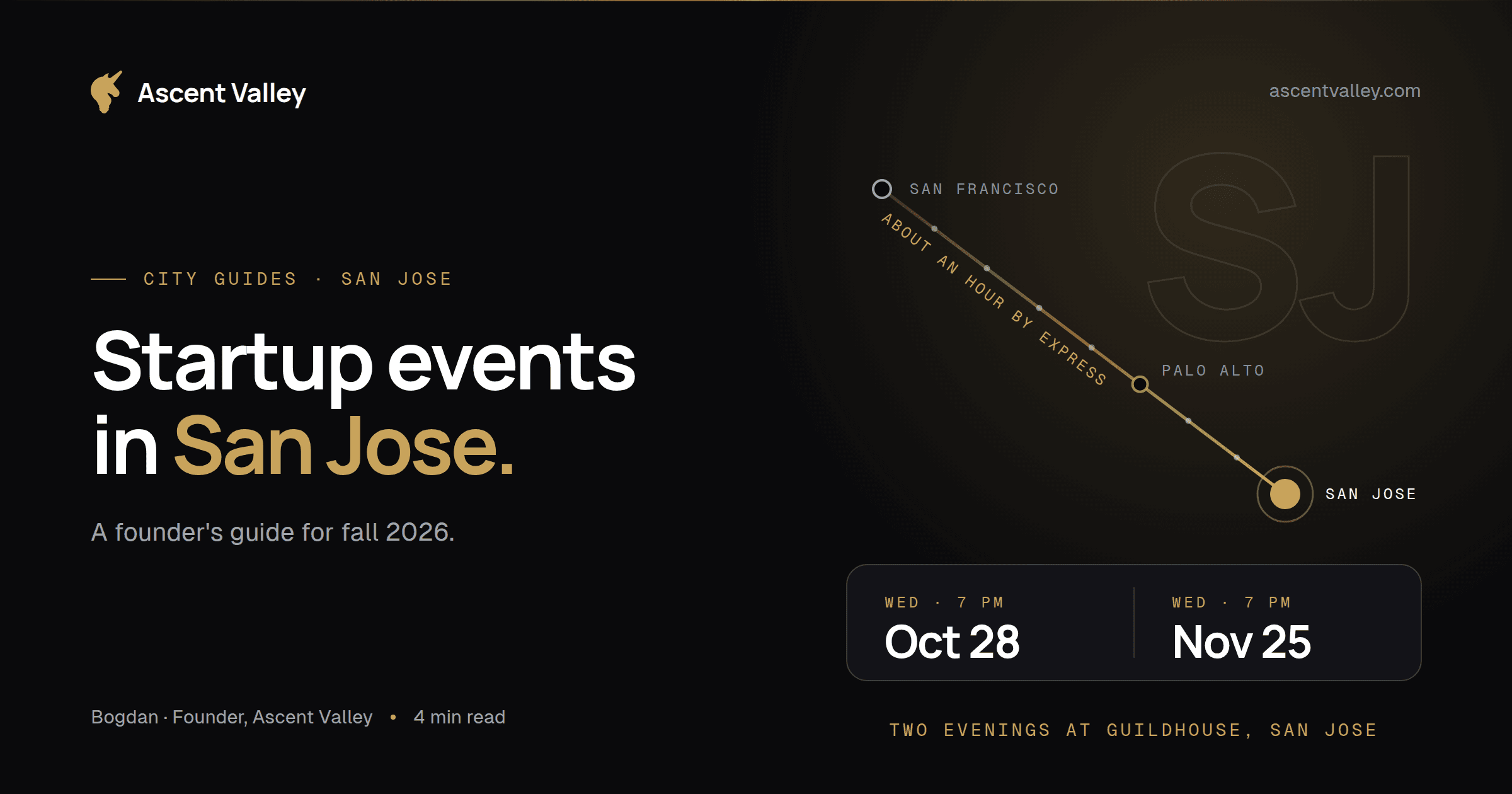 Startup events in San Jose