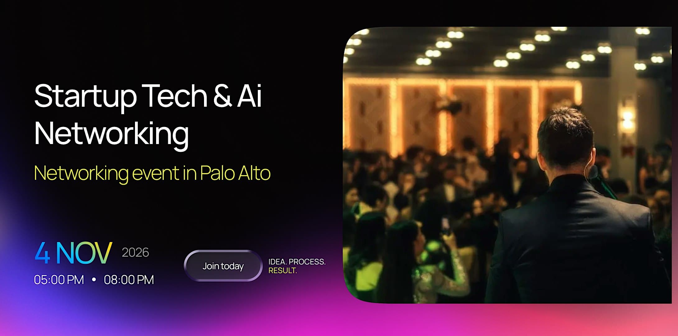 Networking Event in Palo Alto 4 November 2026