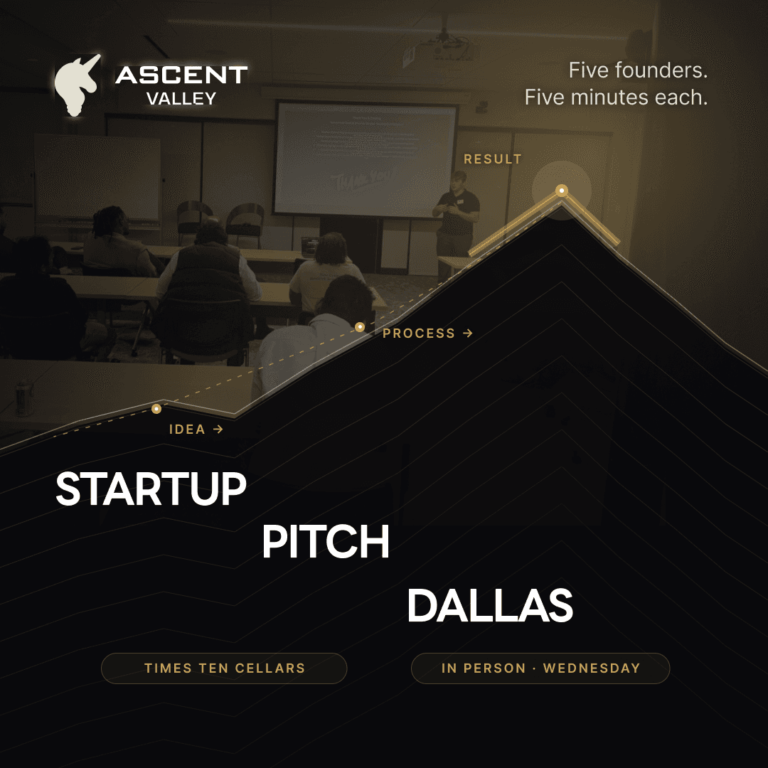 Startup Pitch in Dallas 18 November 2026