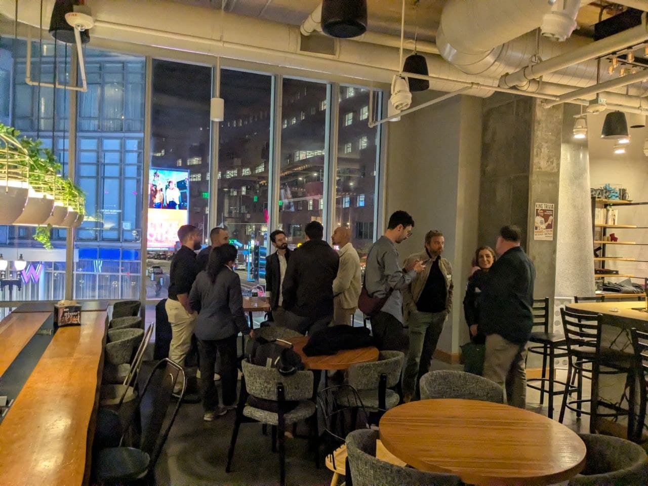 Startup networking guests by windows in Boston