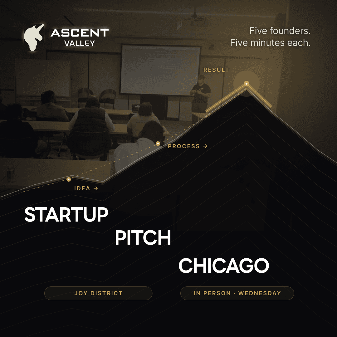 Startup Pitch in Chicago 25 November 2026